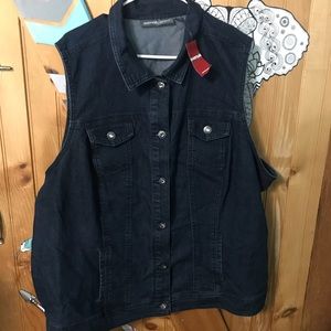 Brand new with tags denim vest